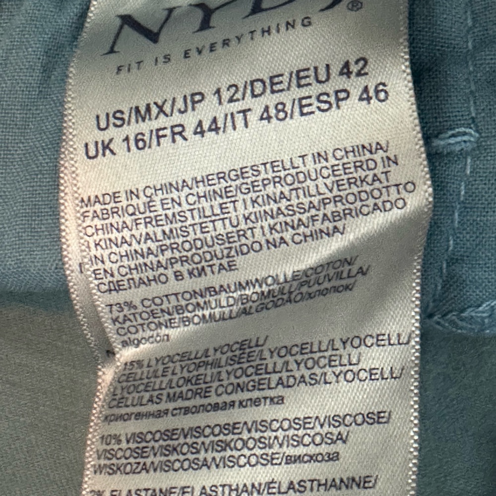 NYDJ Women's Light Blue Straight Leg Jeans - Picture 5 of 9